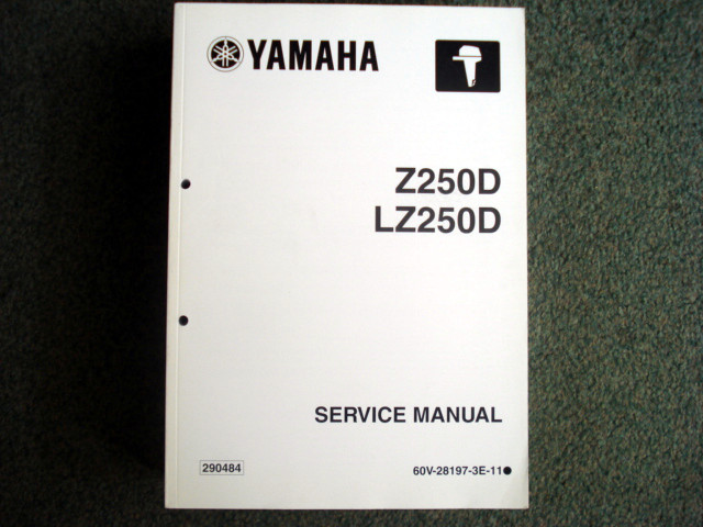 Yamaha Service manual Z250D, LZ250D - Clicca l'immagine per chiudere